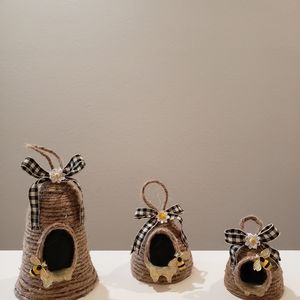 Bee Decor 3 Bee Skeps